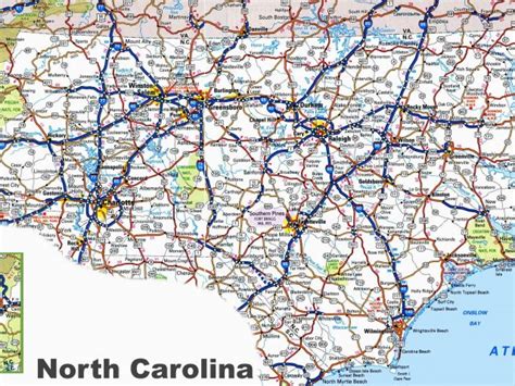 New River north Carolina Map north Carolina Road Map | secretmuseum