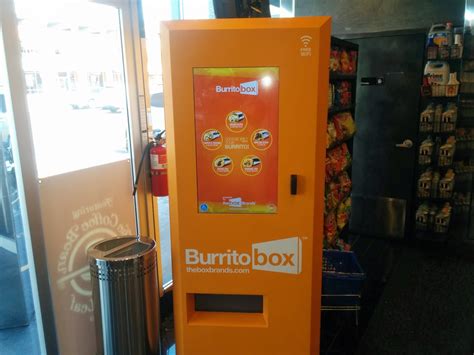 Order Of The Taco Burrito Box Vending Machine West Hollywood Ca