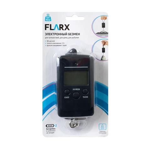 Электронный безмен, FLARX - купить в интернет-магазине Fix Price в г ...