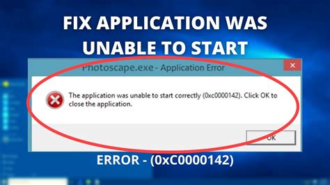 How Do I Fix Application Was Unable To Start Correctly Xc