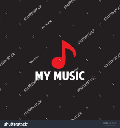 Design Logo My Music Vector Stock Vector (Royalty Free) 1669604476 ...