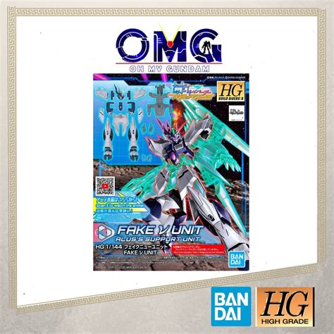 Bandai HGBD Fake V Unit 60246 HG Build Divers Re Rise Fake Nu Unit Alus