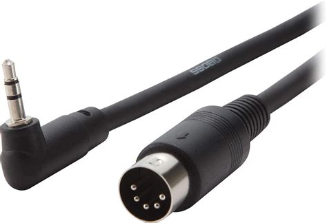 ExcelValley MIDI Adapter Breakout Cable - Audio Jack TRS 3.5mm to MIDI ...