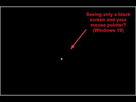 How to fix Black Screen Of Death in Windows 10 – BENISNOUS