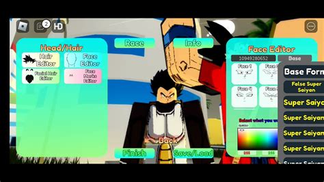 How Yo Make Xeno Vegeta In Dragon Ball Rp Azure Youtube