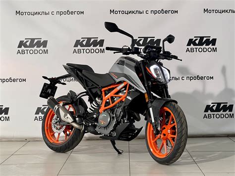 Купить б у KTM 390 Duke инжектор 6 передач в Химках серый naked bike 2022 года на Авто ру ID
