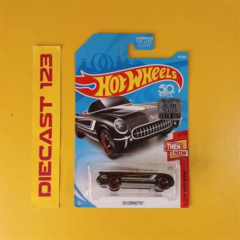 Jual Factory Sealed Hot Wheels Corvette Black Hotwheels Hw Then And Now Jakarta Barat