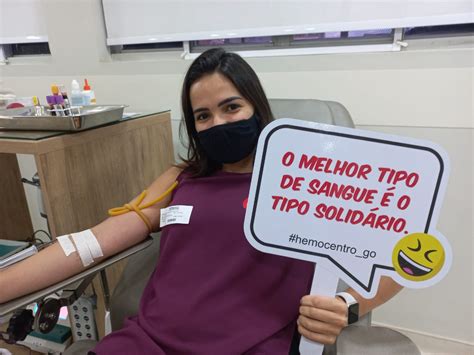 Hemocentro De Goiás Mais De 200 Bolsas De Sangue São Coletadas No