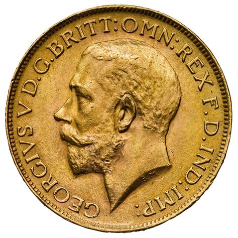 George V Sovereign Coin 1927 The Royal Mint