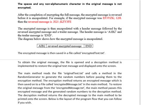 Solved Java Programm 1 Encryption Is A Means To Convert The Chegg