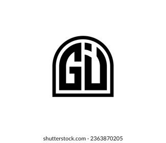 Gi Logo Design Vector Template Stock Vector (Royalty Free) 2363870205 ...