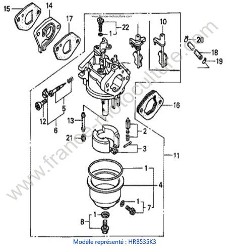 Joint Carburateur Honda Gcv135 Gcv160 Gcv190 Atelier Yuwaciaojp