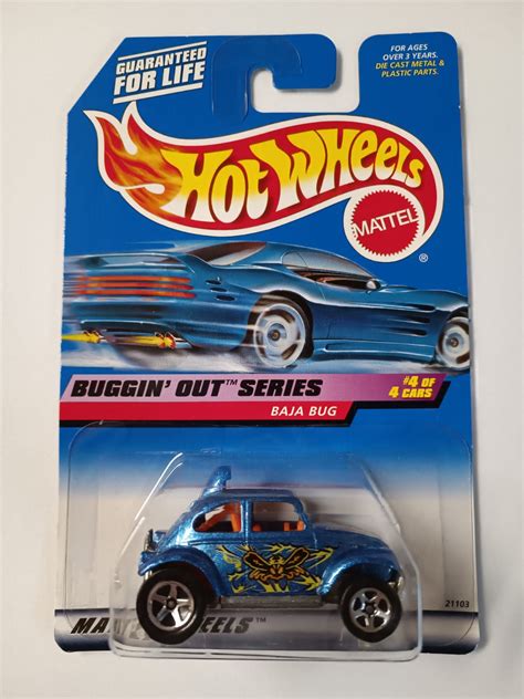 Hot Wheels Volkswagen Baja Bug Azul Francisco Garage