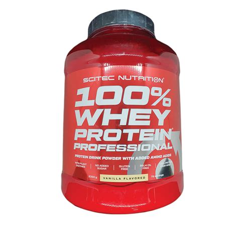 Whey Protein Professional Vanilla 2350 Grame Scitec Nutri Farmacia