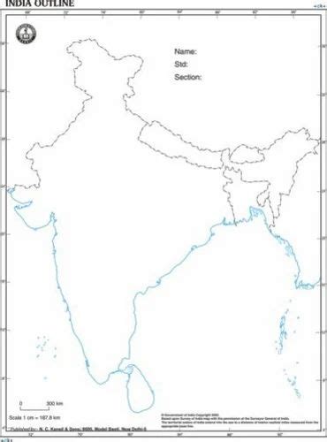 Bharat Map Outline