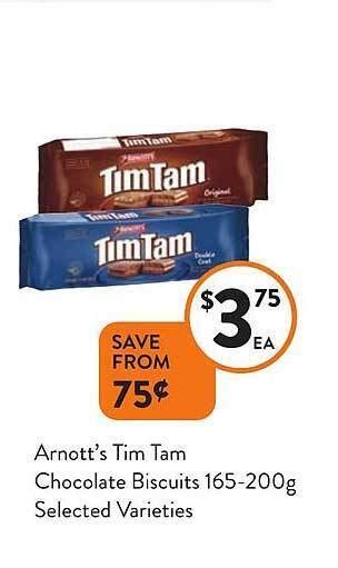 Arnott S Tim Tam Chocolate Biscuits Offer At Foodworks