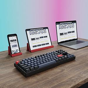 Keychron K Pro Qmk Via Wireless Hot Swappable Mechanical Keyboard Black Gateron G Pro Brown