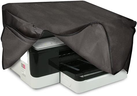 kwmobile Dust Cover Compatible with HP OfficeJet Pro 8700series - Printer Dust Protector - Dark ...