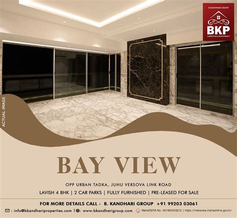 Bay View Opp Urban Tadka Juhu Versova Link Road Lavish Bhk Pre