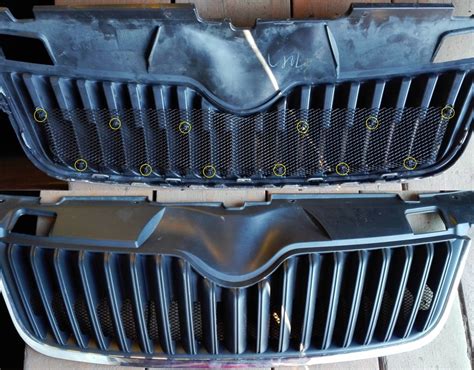 Сетка в решётки бампера и промывка радиатора — Skoda Fabia Mk2, 1,4 л ...
