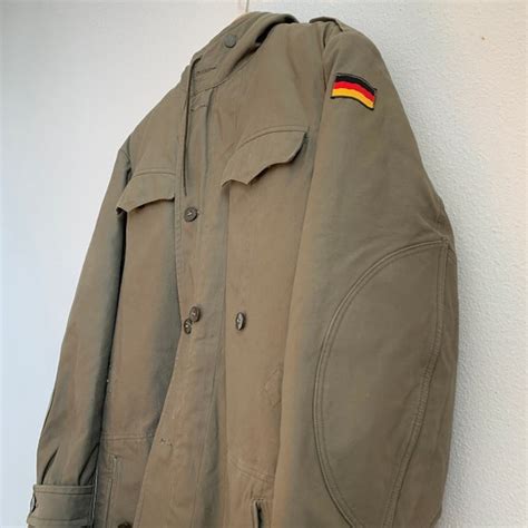 Vintage 1969 German Military Parka XL Like New Gem