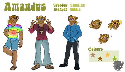 Amandus Reference Sheet — Weasyl