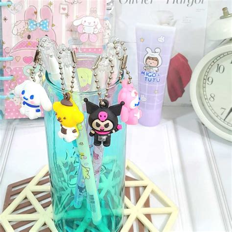 Jual Pulpen Gantungan SANRIO Custom Cute Banget Kuromi Melody Harga