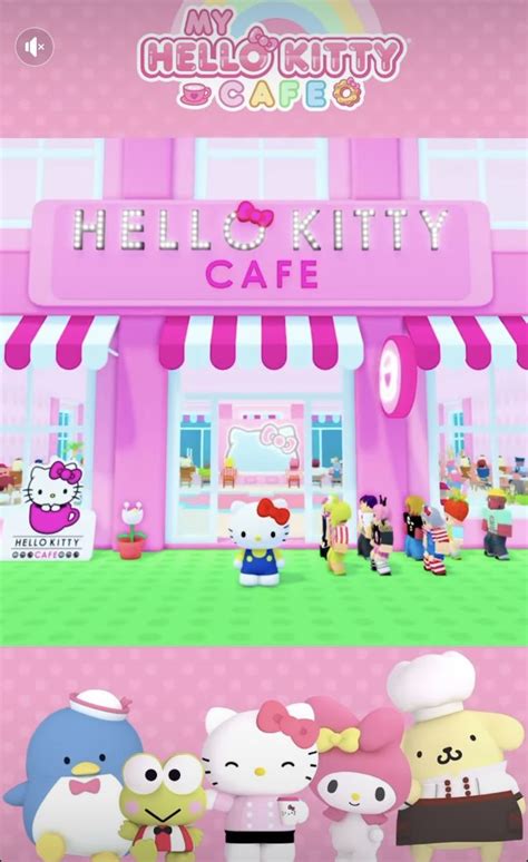 Roblox x Hello Kitty and Friends | Cafe hello kitty, Hello kitty, Kitty cafe