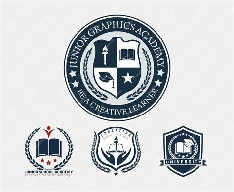 Premium Vector | Academy education logo design