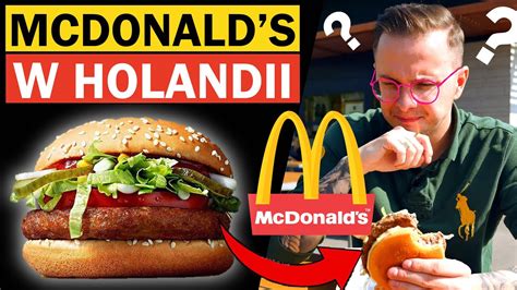 MCDONALDS W HOLANDII JAK WYGLĄDA i ILE KOSZTUJE YouTube