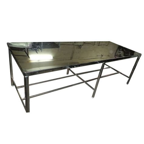 Stainless Steel Dining Table Shape Rectangular At Rs 14500 Unit In Pune