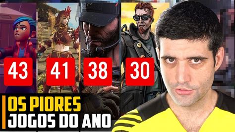 Os PIORES Jogos Do ANO YouTube