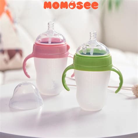 Jual Momosee Botol Susu Bayi Piko Bello Bening Anti Colic Dot Silicone