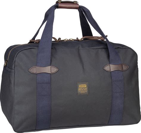 Filson Tin Cloth Medium Duffle Bag Navy