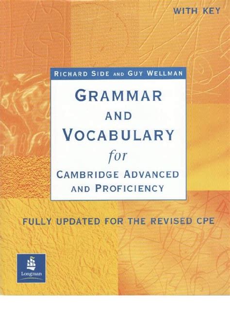 Grammar and Vocabulary for Cambridge Advanced and Proficiency ...