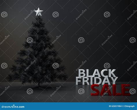 Black Friday Christmas Tree Background Stock Illustration - Illustration of colorful, design ...