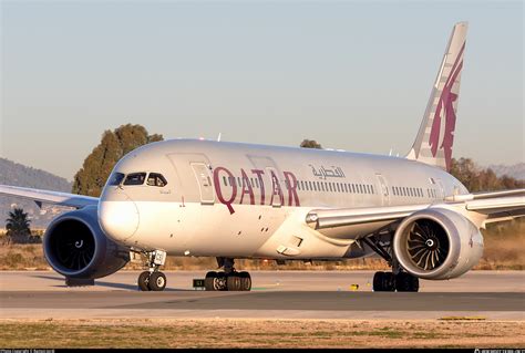 A7 BCS Qatar Airways Boeing 787 8 Dreamliner Photo By Ramon Jordi ID