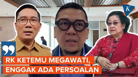 Soal Pertemuan Ridwan Kamil Dengan Megawati Golkar Kami Tetap Di