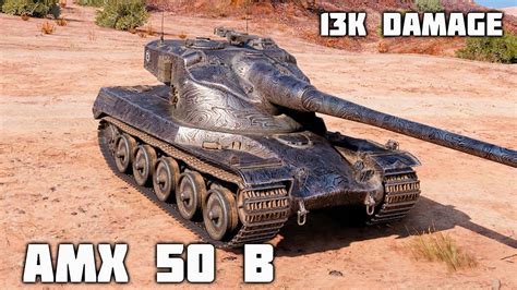 Amx B Wot Kills K Damage Youtube