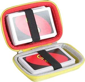 Amazon Hermitshell Hard Travel Case For Mattel UNO Classic Card