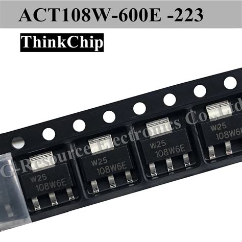 (10pcs) ACT108W 600E 108W6E SOT 223 AC 사이리스터 전원 스위치|교체부품&액세사리| - AliExpress