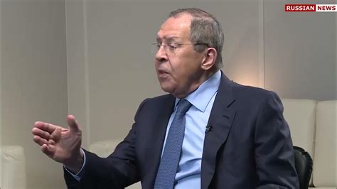 In English Sergei Lavrov At Bbc Full Interview Youtube