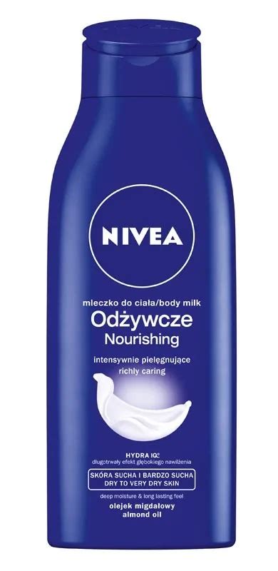 Nivea odżywcze mleczko do ciała 400 ml smyk