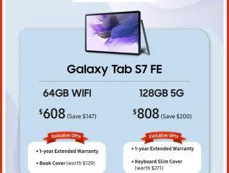 BEST Denki Samsung Galaxy Tab S7 FE Promotion Valid Until 31 May 2023