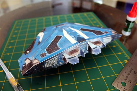 Sci Fi Papercraft Elite Dangerous Cobra Mk Iii Papercraft Printable