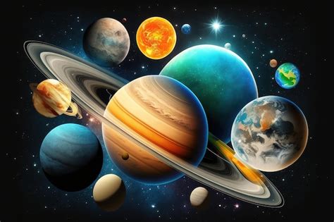 Premium Photo Astrology Astronomy Earth Moon Space Saturn Planet