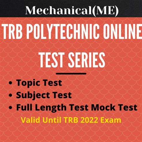 Trb Polytechnic Online Test Series From Endurance Engineering