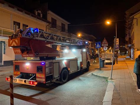 Incendio Tetto Casa In Vicolo San Francesco D Assisi A Brandizzo