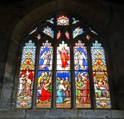 An Offering Pentrich Derbyshire Chancel East Stained Gla Flickr