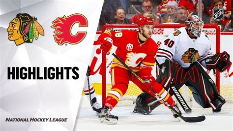 Калгари Чикаго NHL Highlights Blackhawks Flames 12 31 19 YouTube